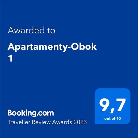 Apartamenty-Obok 1 Zator Kültér fotó